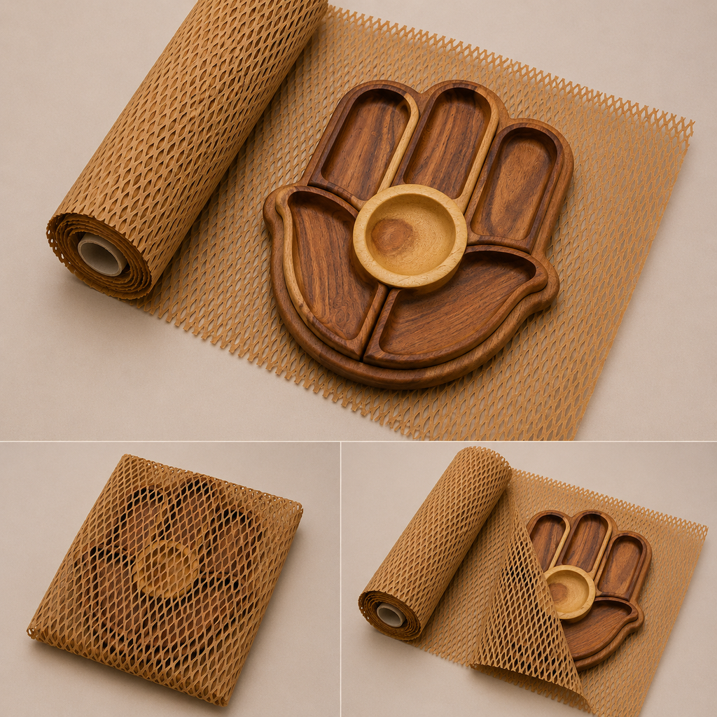 Golden Hand Tray